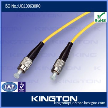 Optic fiber patch cord with FC connector
